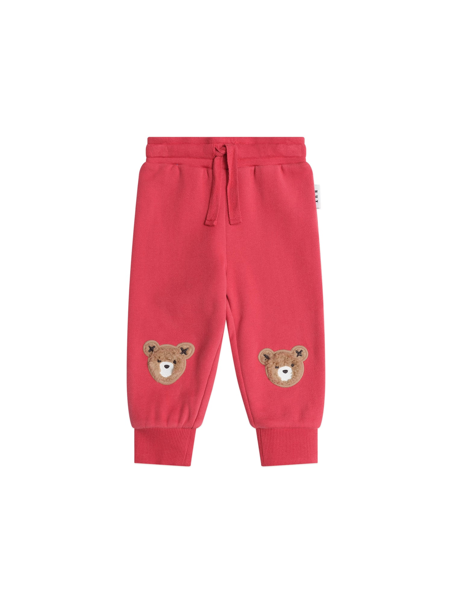 Huxbaby Furry Huxbear Track Pants Red - Chilli