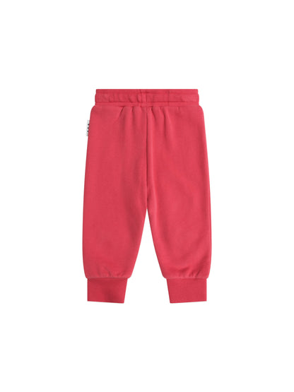 Huxbaby Furry Huxbear Track Pants Red - Chilli