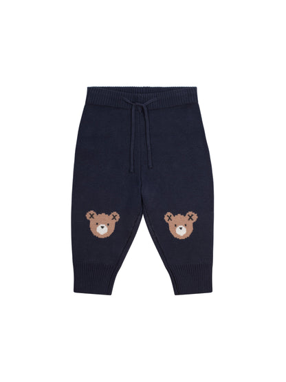 Huxbaby Furry Huxbear Track Pants Black - Soft Black