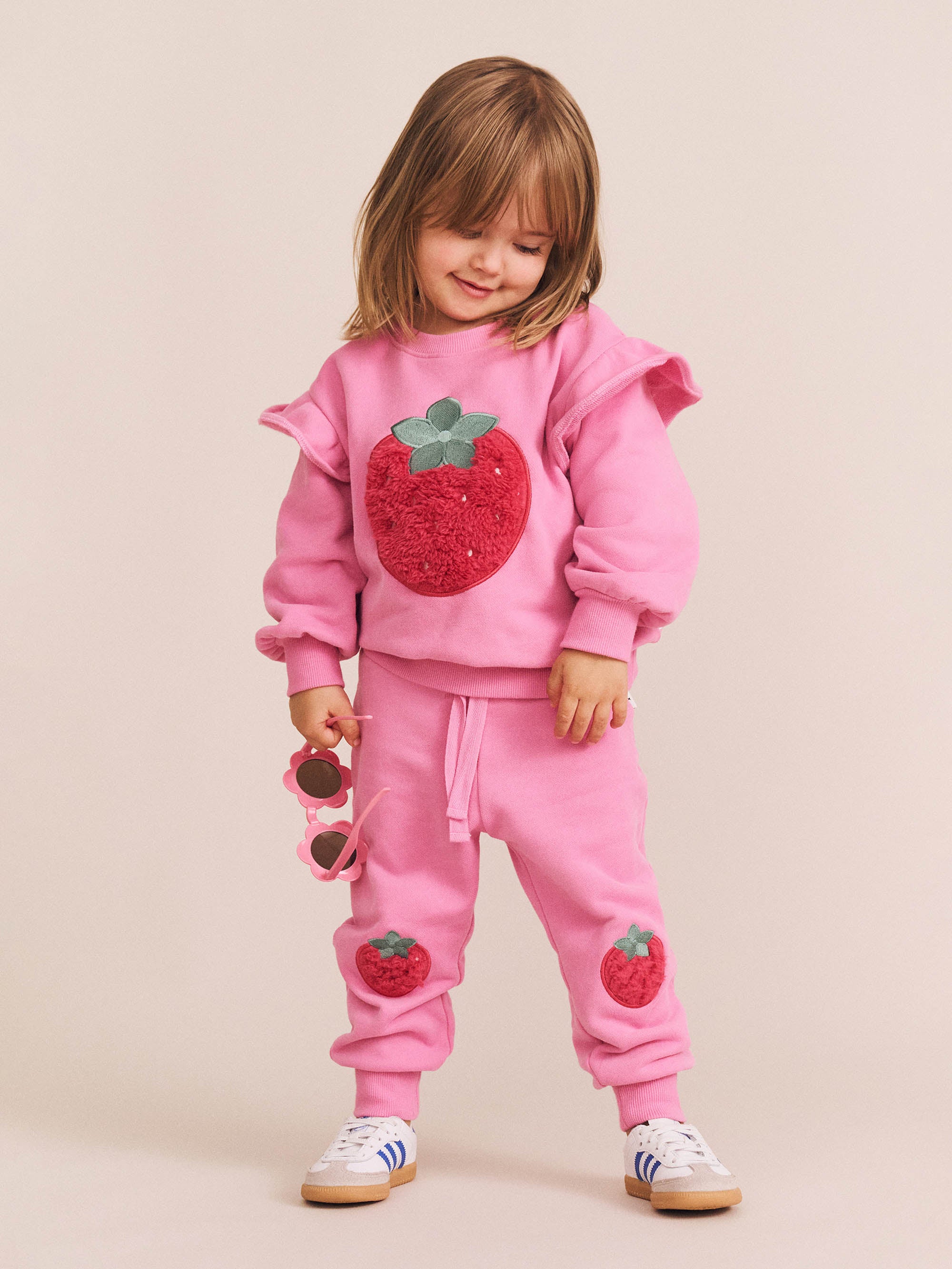 Huxbaby Very Berry Trackpant - Strawberry