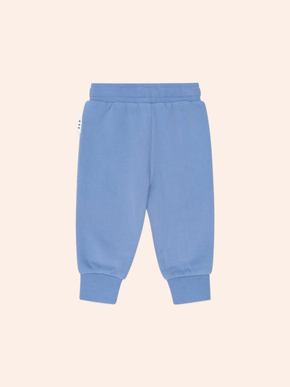Huxbaby Cherry Bow Trackpant - Bijou Blue