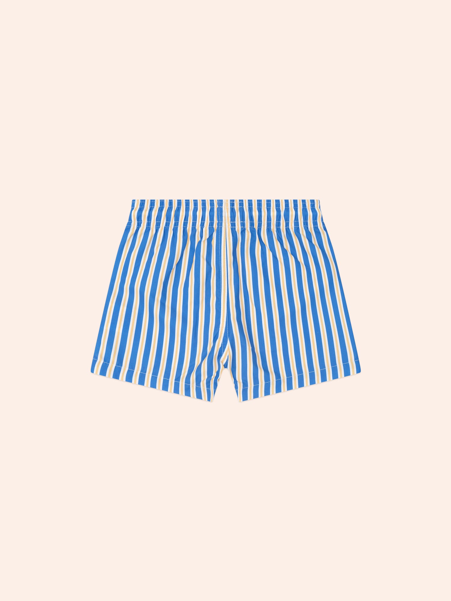 Huxbaby Collegiate Stripe Boardshort - Cobalt/Sunburst