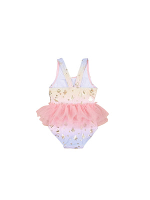 Huxbaby Fairy Bunny Ballet Swimsuit - Rainbow