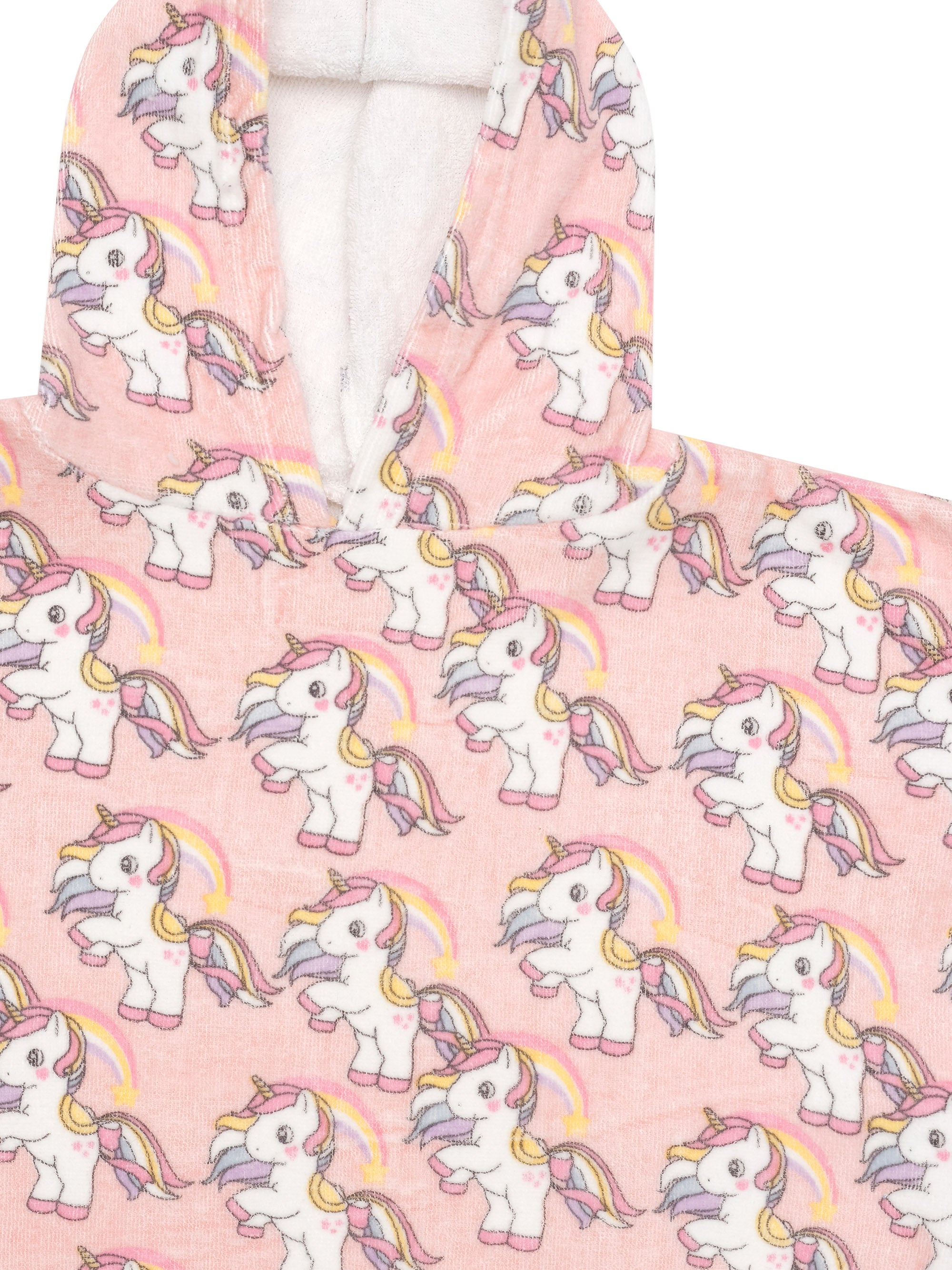 Huxbaby Rainbow Unicorn Swim Poncho - Candy