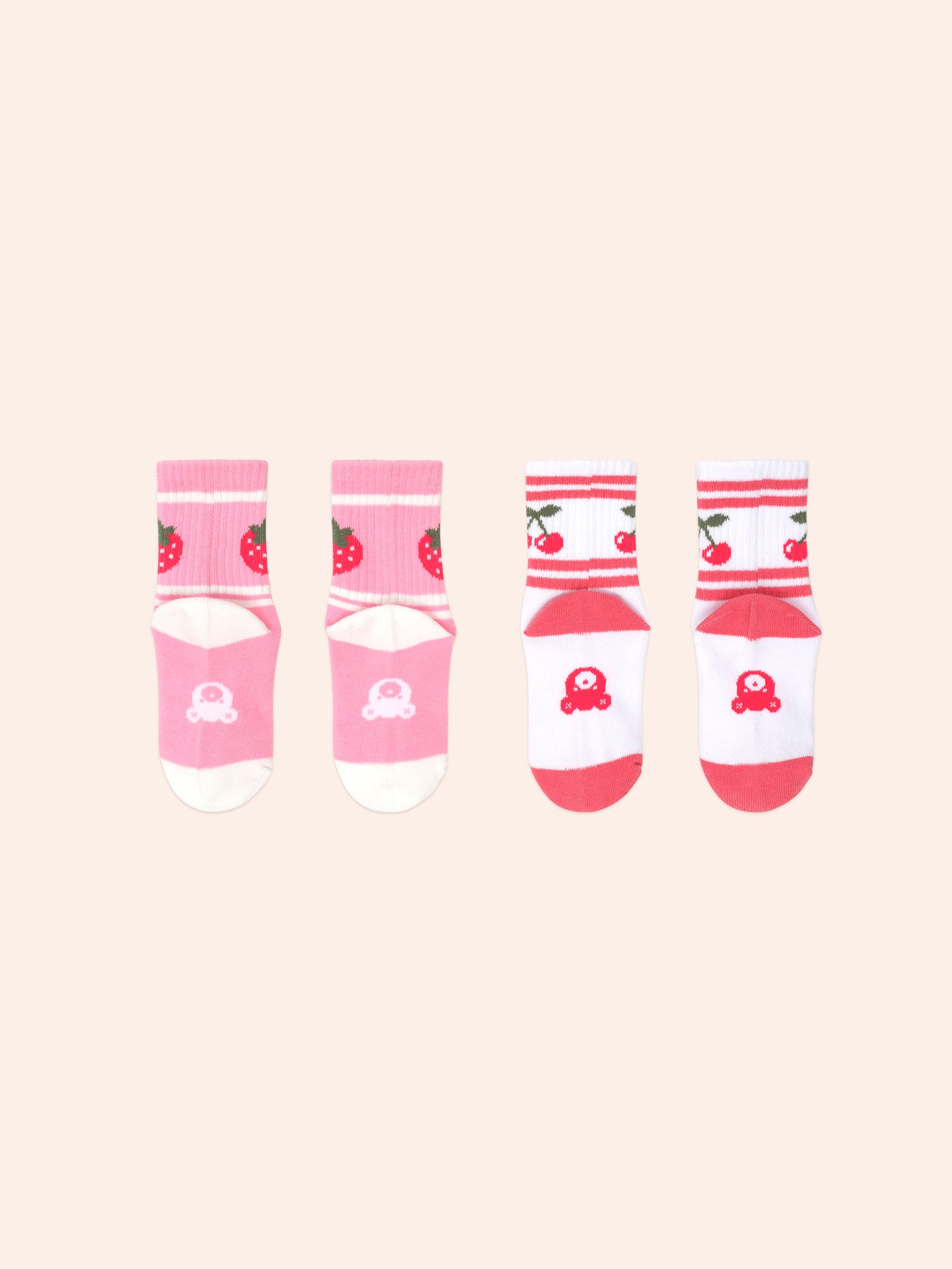 Huxbaby 2Pack Girls Sport Sock - Multi
