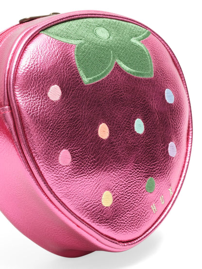 Huxbaby Juicy Strawberry Shoulder Bag - Berry