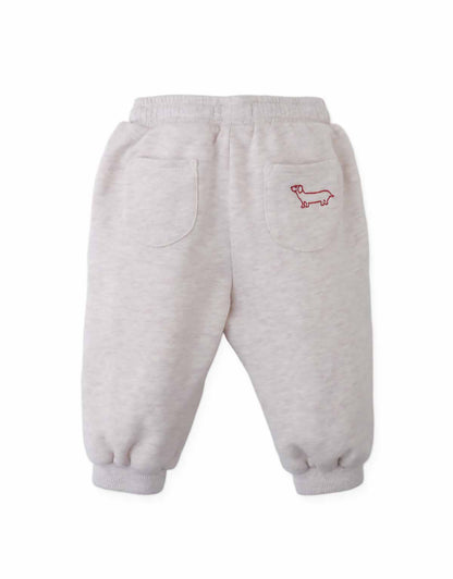 Gingersnaps Baby Alessio French Terry Jogger Pants - Beige
