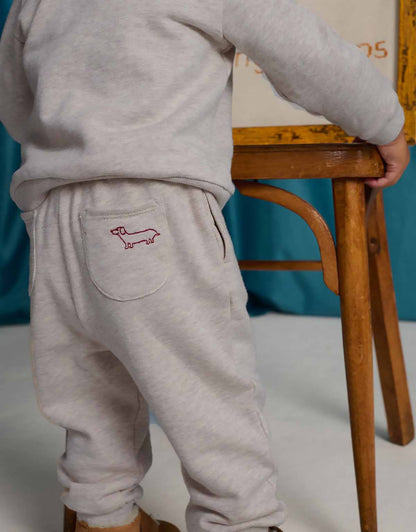 Gingersnaps Baby Alessio French Terry Jogger Pants - Beige