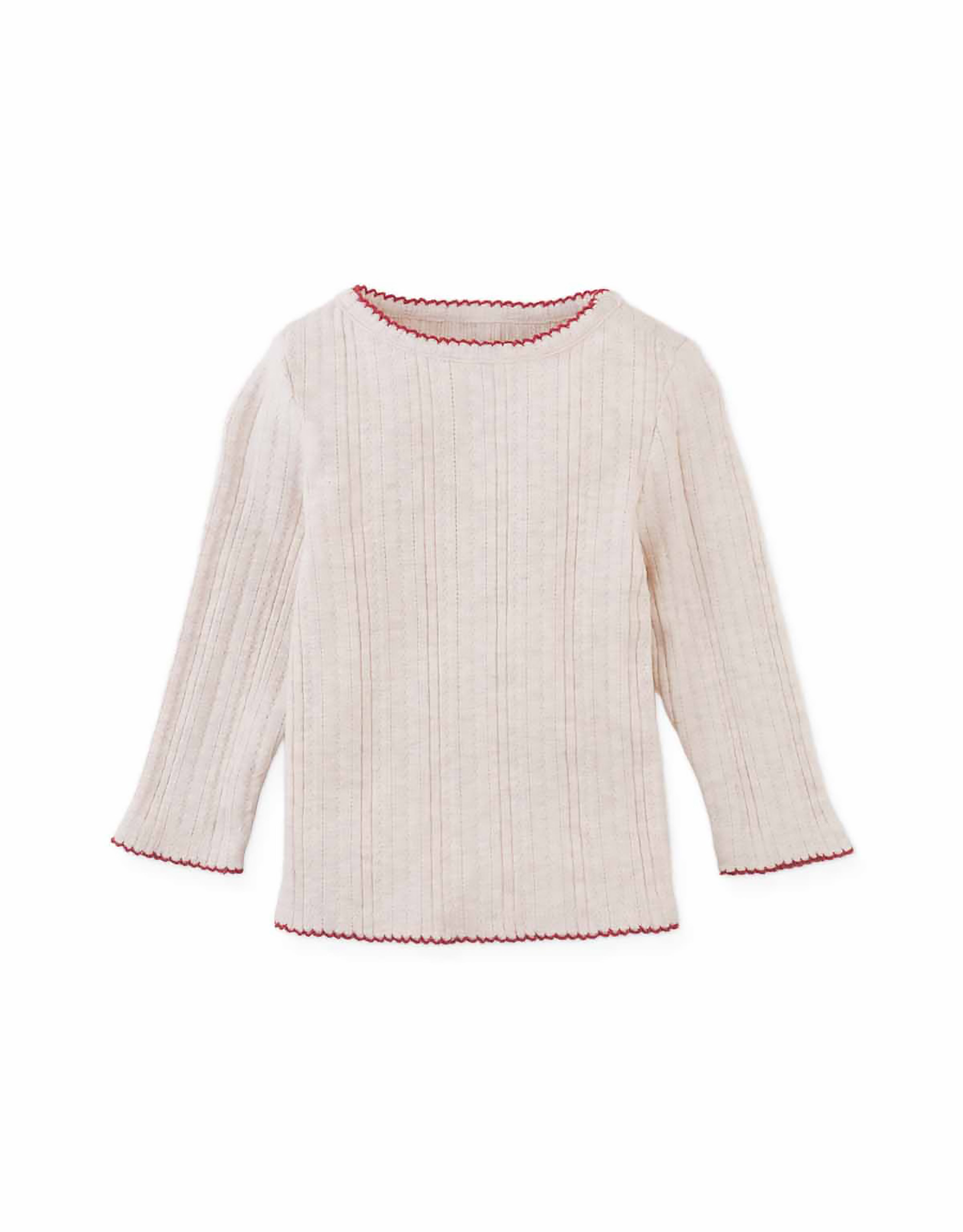 Gingersnaps Baby Margot Pinafore Dress And Tee Set - Blue / Cherry