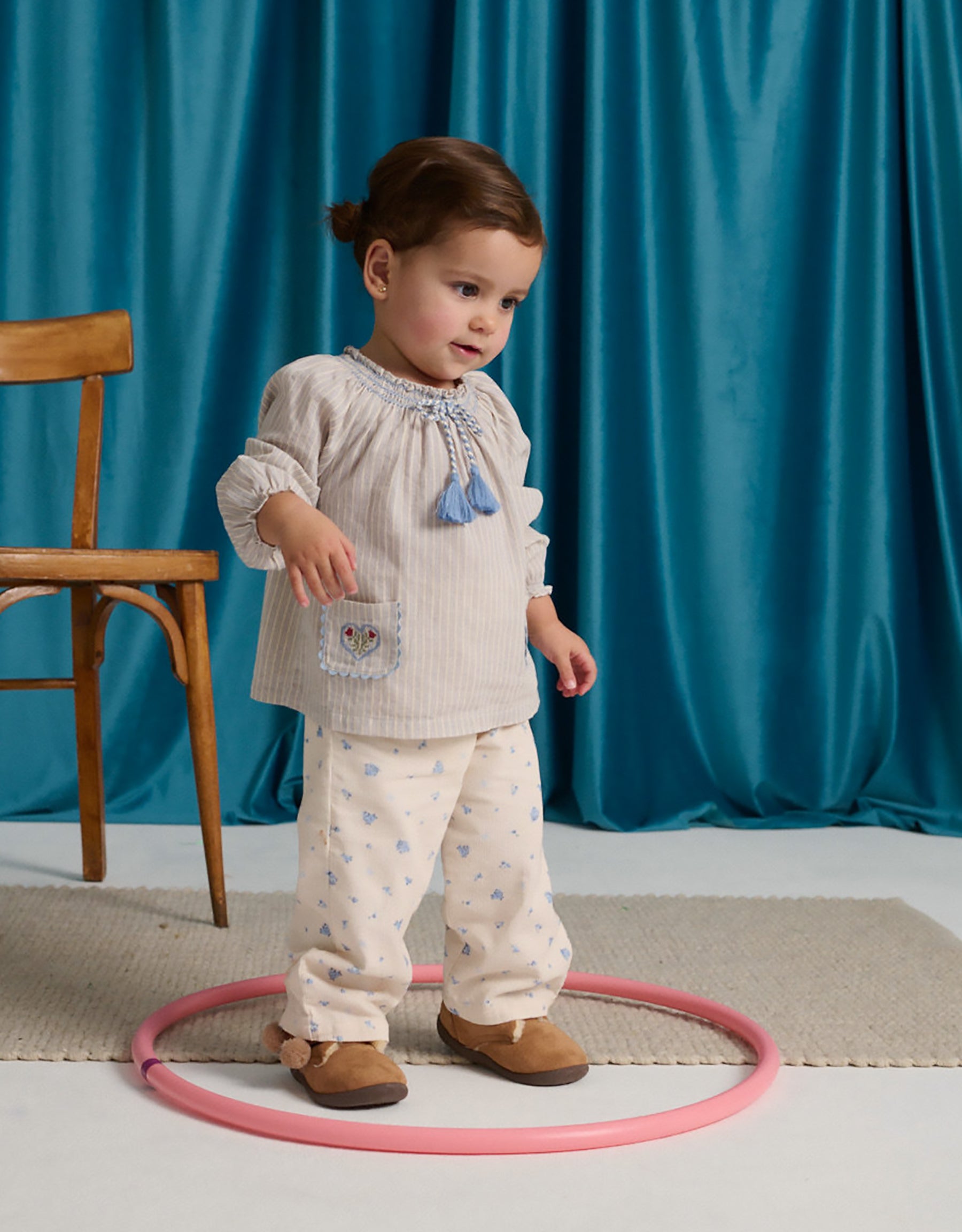 Gingersnaps Aby Precious Pincord Pant - Off White