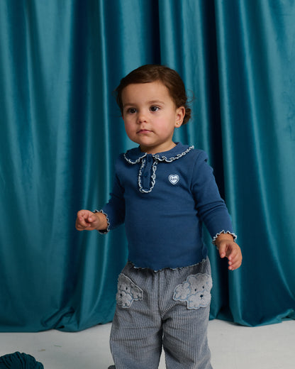 Gingersnaps Geraldine Tee - Blue