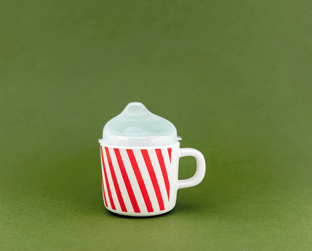 Helmsie Two of a Kind Mug And Sippy Cup Set - Peppermint
