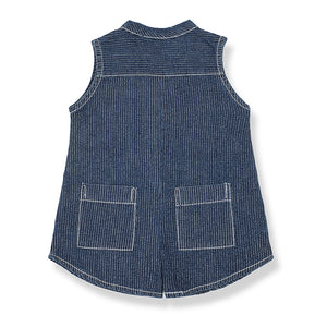 1+ in the Family Ivy Short Overall - Denim