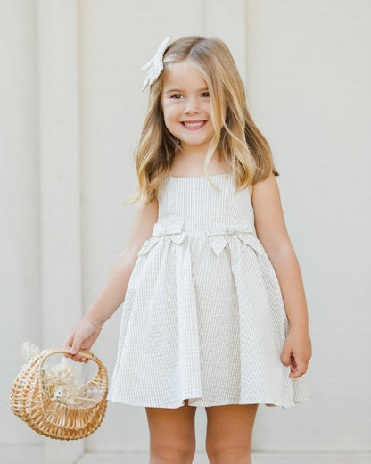 Noralee Betsy Dress - Sage Stripe