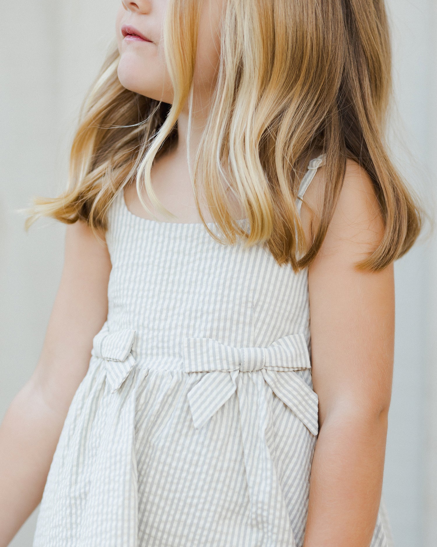 Noralee Betsy Dress - Sage Stripe