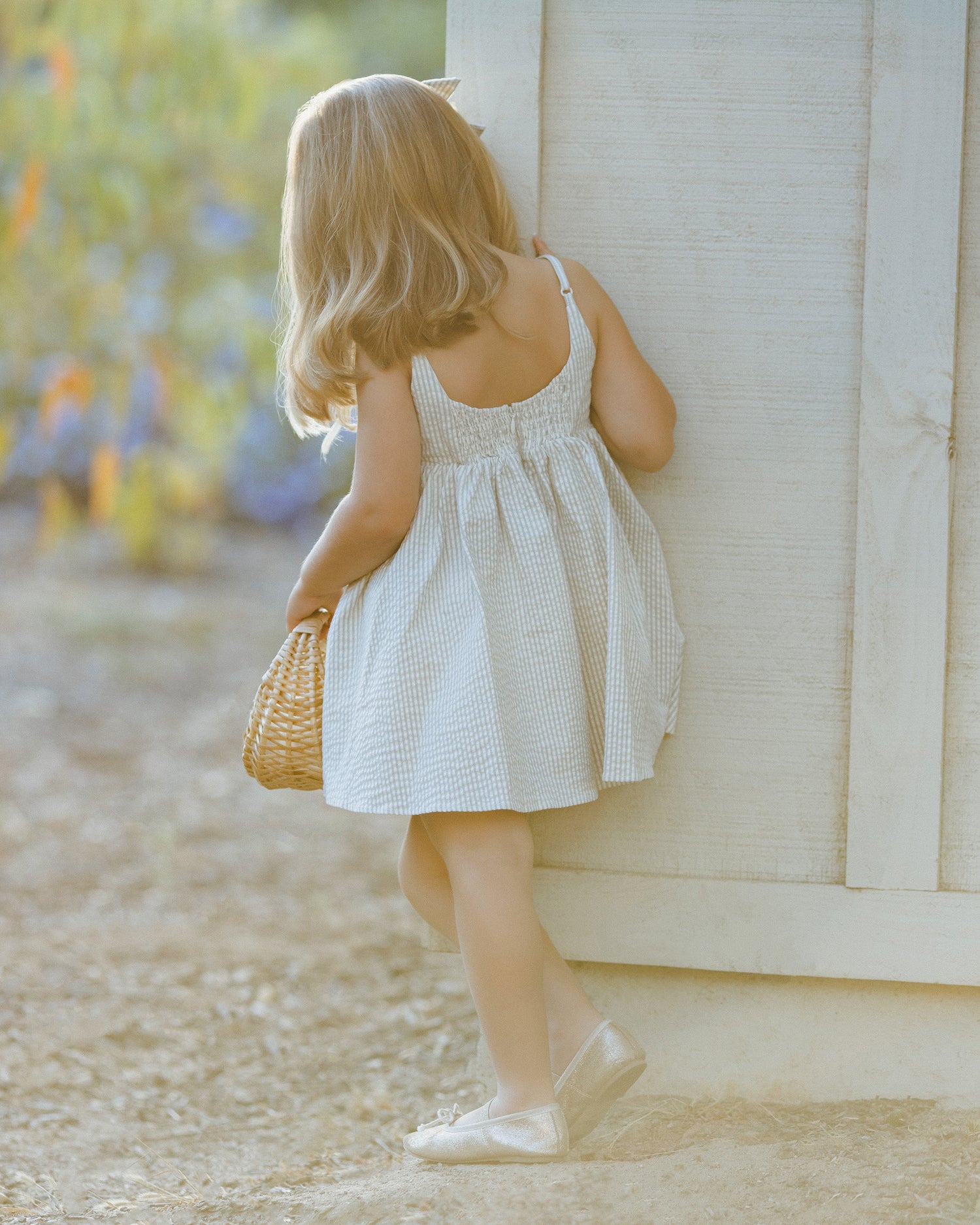 Noralee Betsy Dress - Sage Stripe