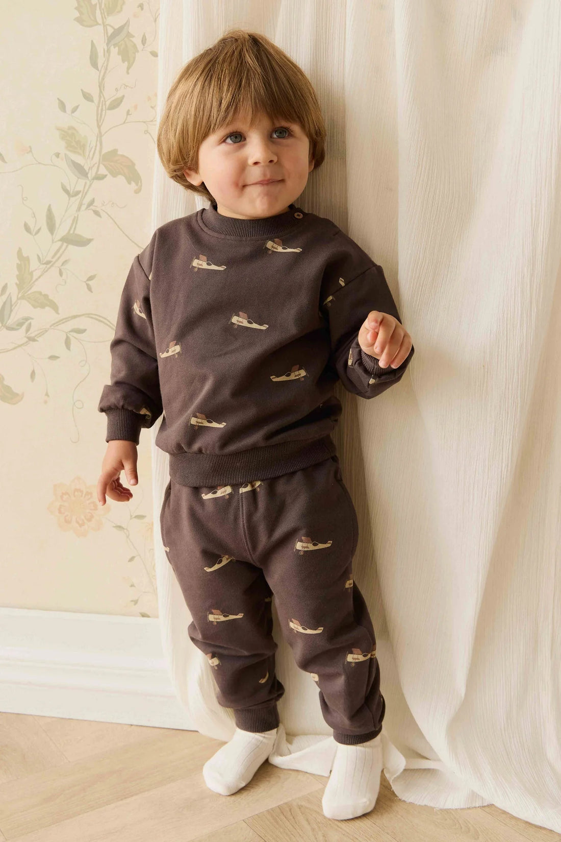 Jamie Kay Dominic Track Pant - Pilot Planes Bistre