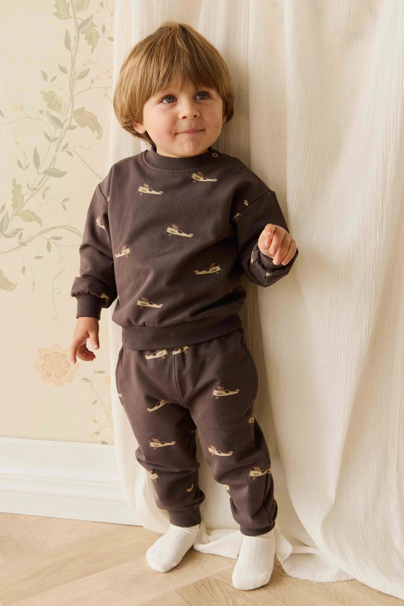 Jamie Kay Dominic Track Pant - Pilot Planes Bistre