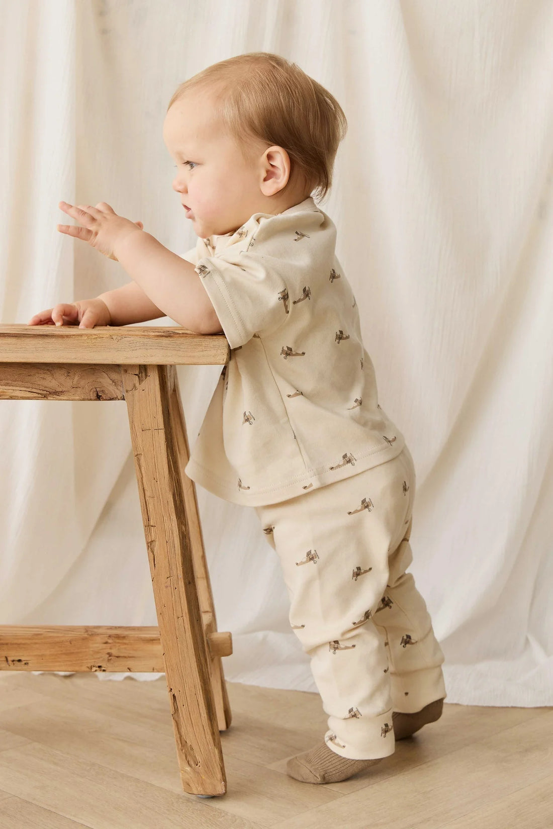 Jamie Kay Wesley Pant - Fly High Vanilla Cream