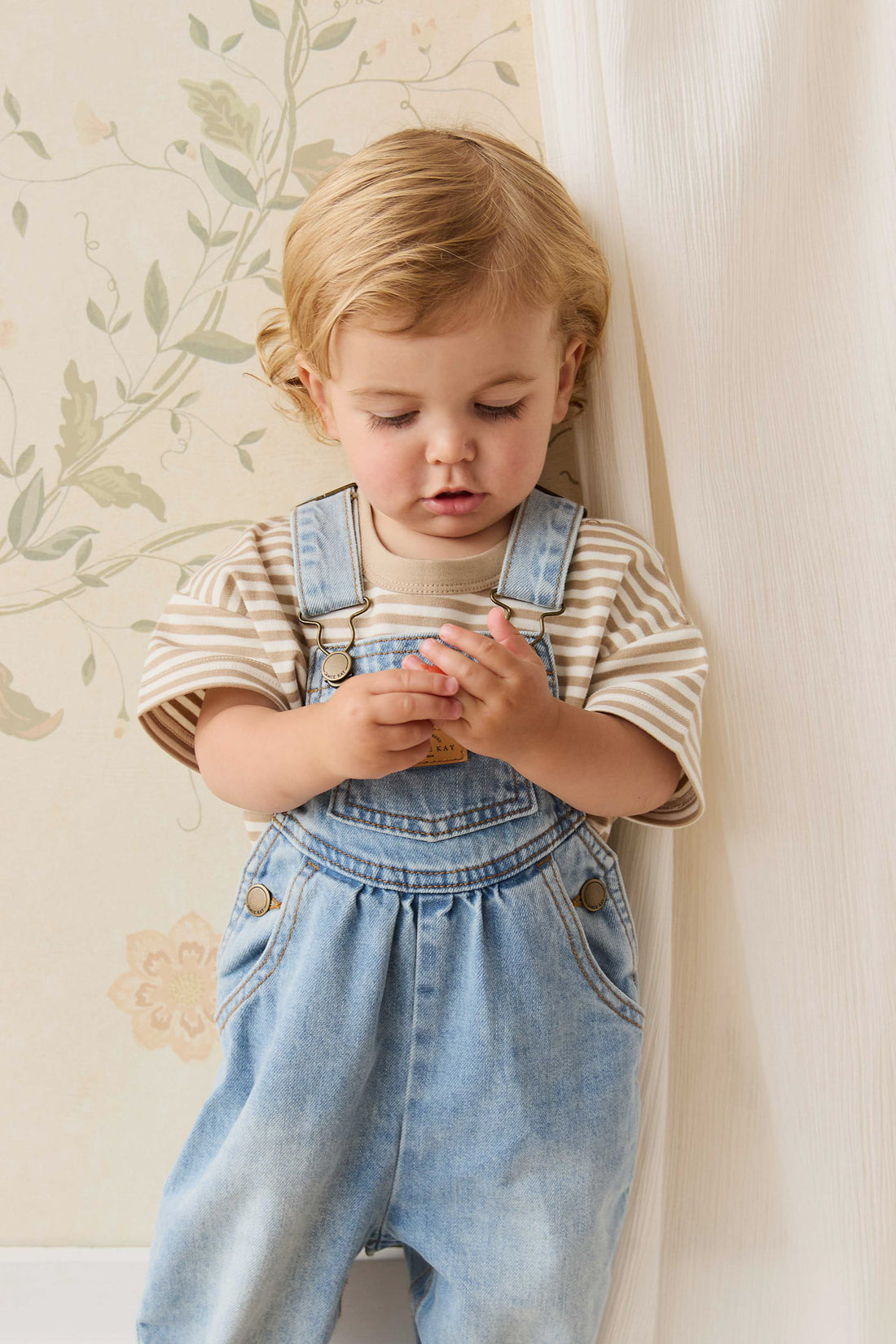 Jamie Kay Cecil Overall - Antique Blue