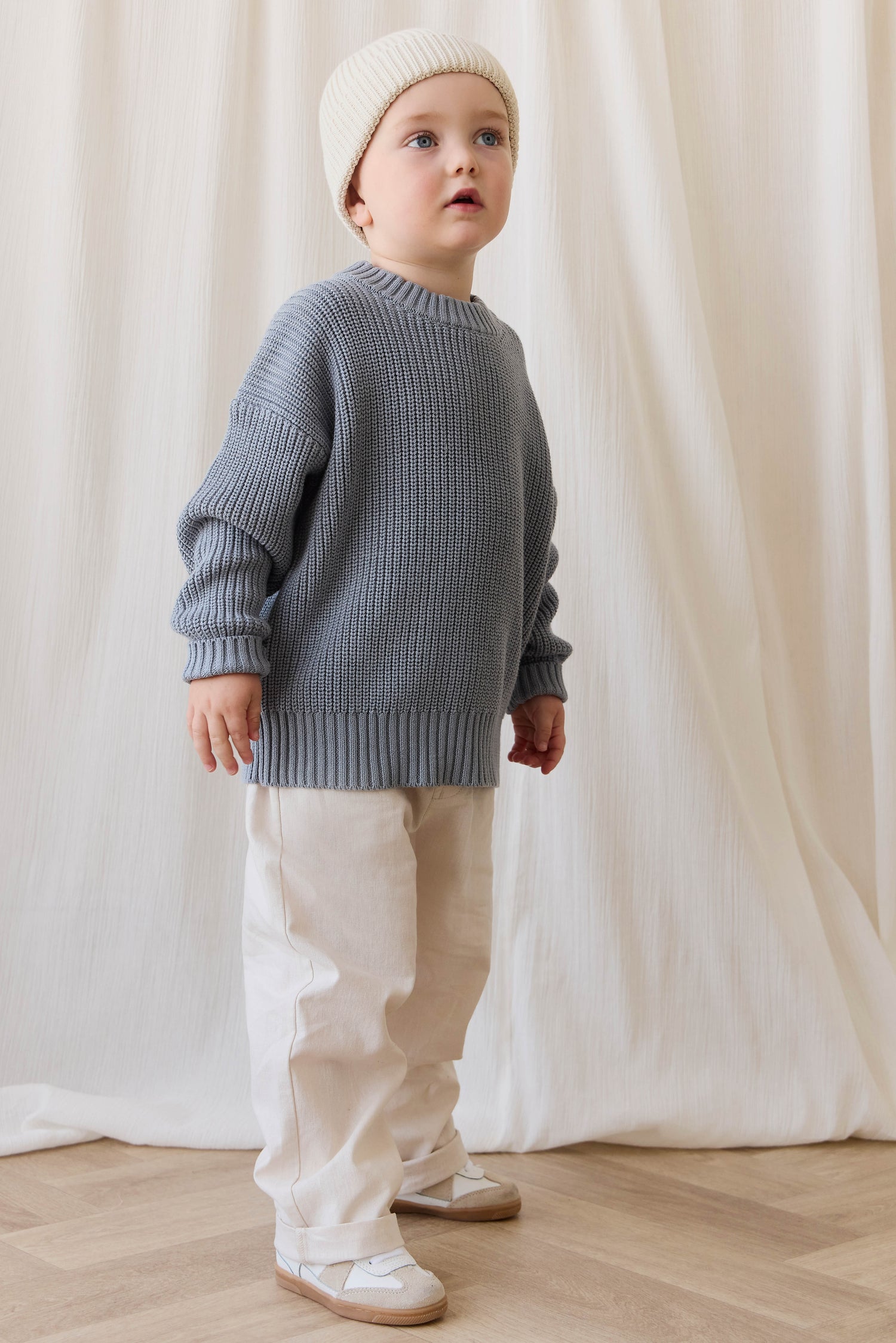 Jamie Kay Ali Linen/Cotton Pant - Natural