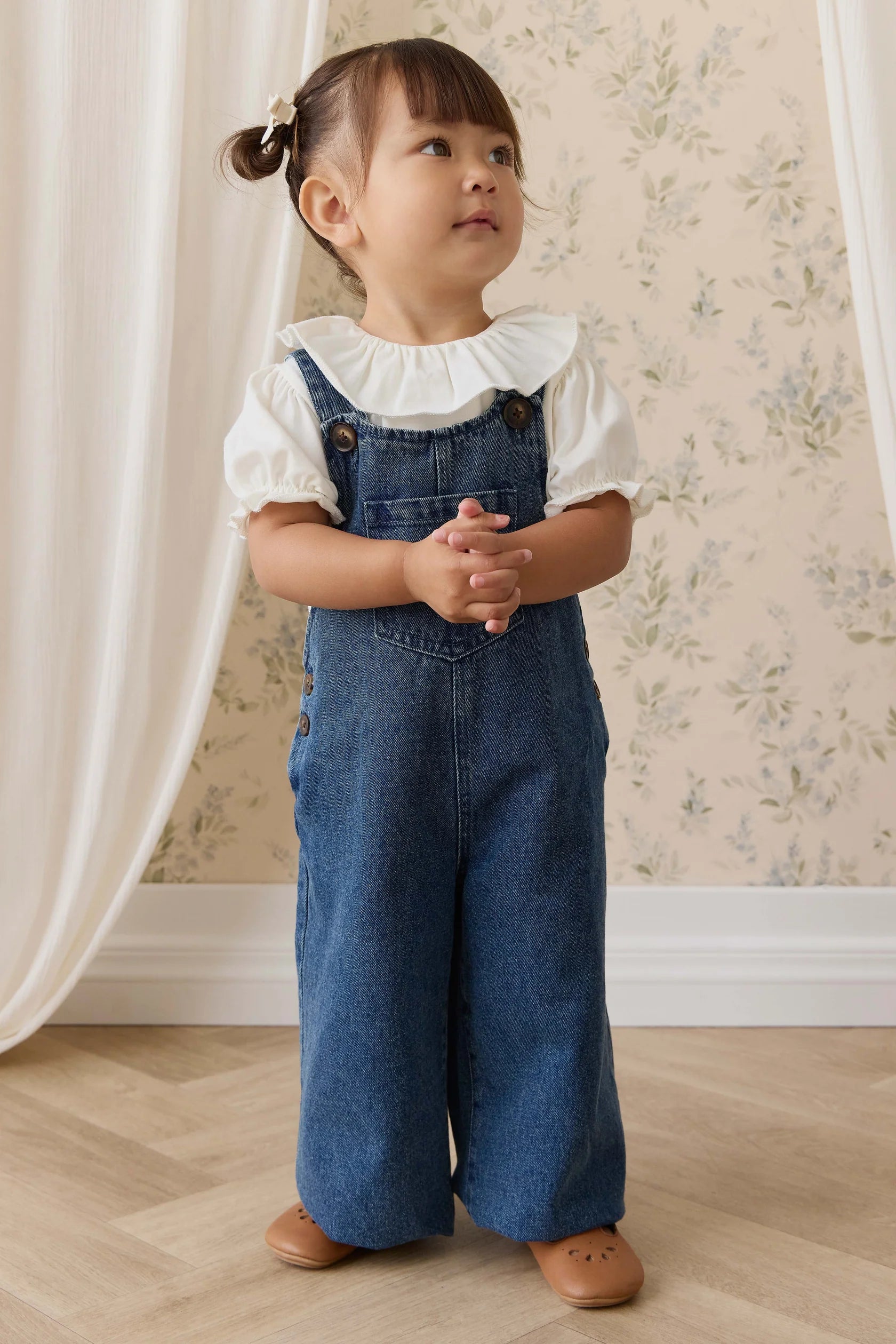 Jamie Kay Pima Cotton Livvy Top - Parchment