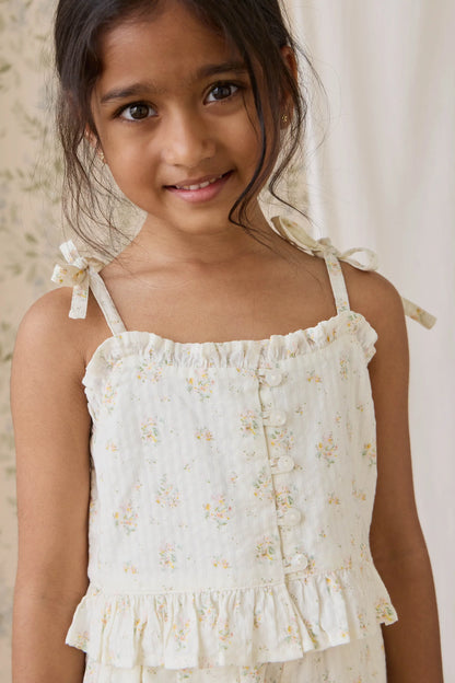 Jamie Kay Organic Cotton Mirabel Top - Justine Parchment