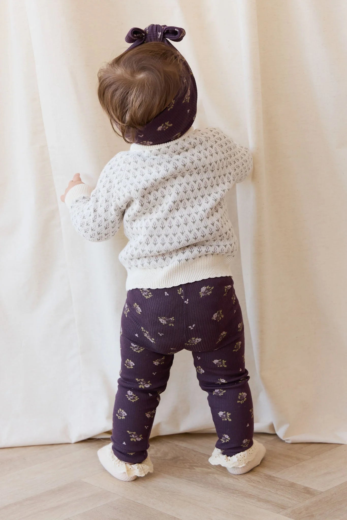 Jamie Kay Fine Rib Legging - Simone Huckleberry