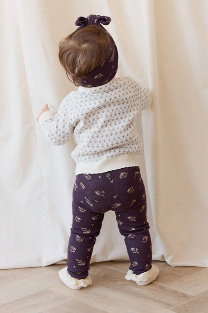 Jamie Kay Fine Rib Legging - Simone Huckleberry