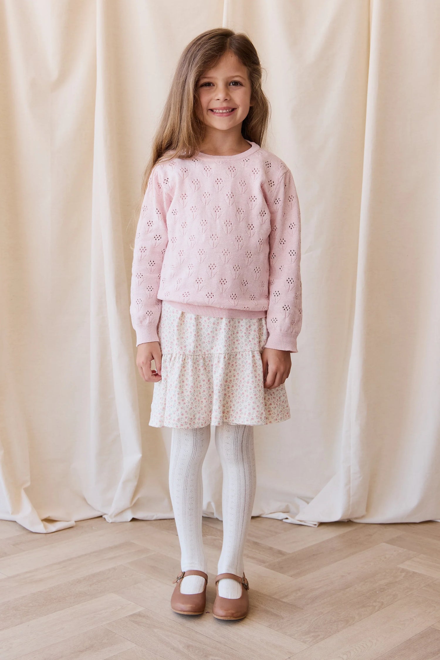 Jamie Kay Antoinette Jumper - Marshmellow Marle