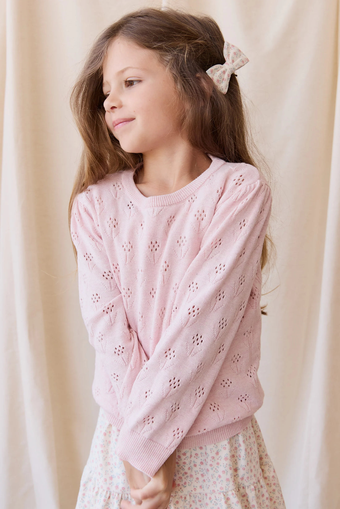 Jamie Kay Antoinette Jumper - Marshmellow Marle