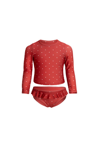 Jamie Kay Brielle Swim Set - Mon Amour Red