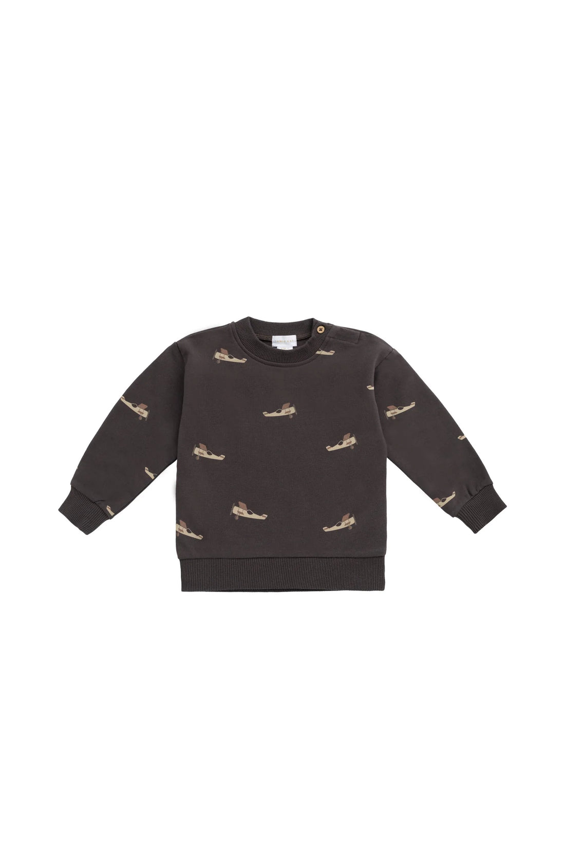 Jamie Kay Peyton Sweatshirt - Pilot Planes Bistre