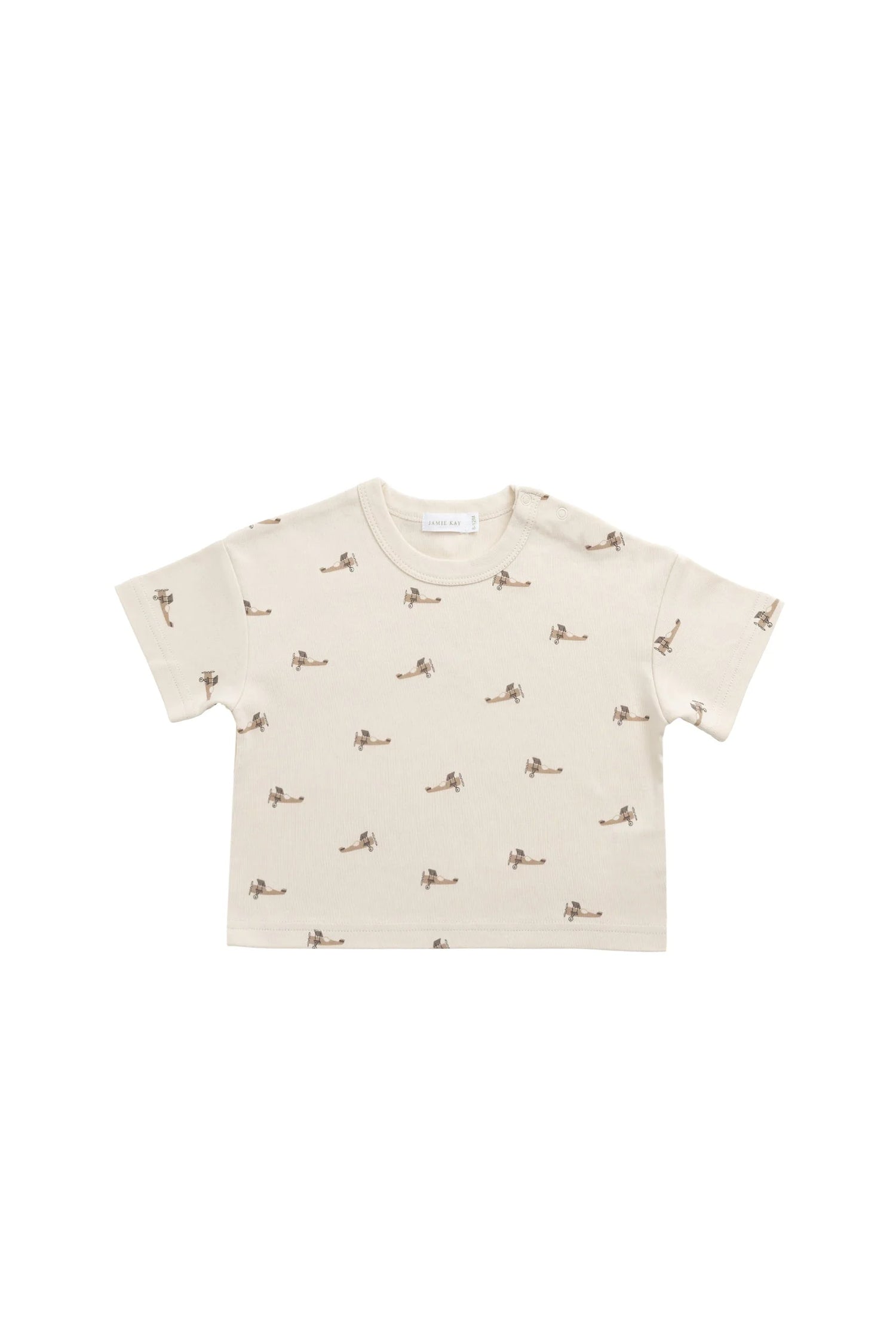 Jamie Kay Wesley Tee - Fly High Vanilla Cream