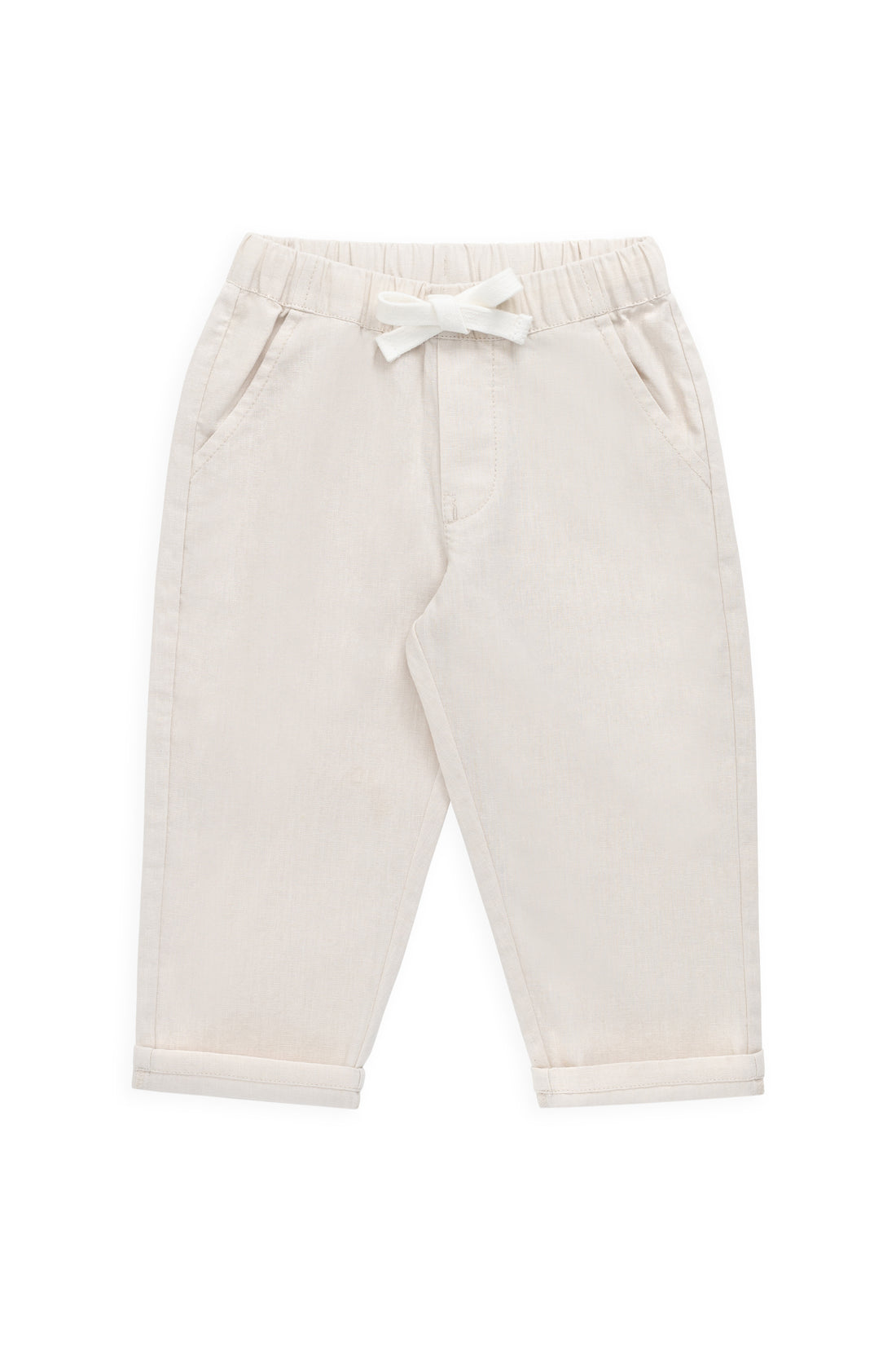 Jamie Kay Ali Linen/Cotton Pant - Natural