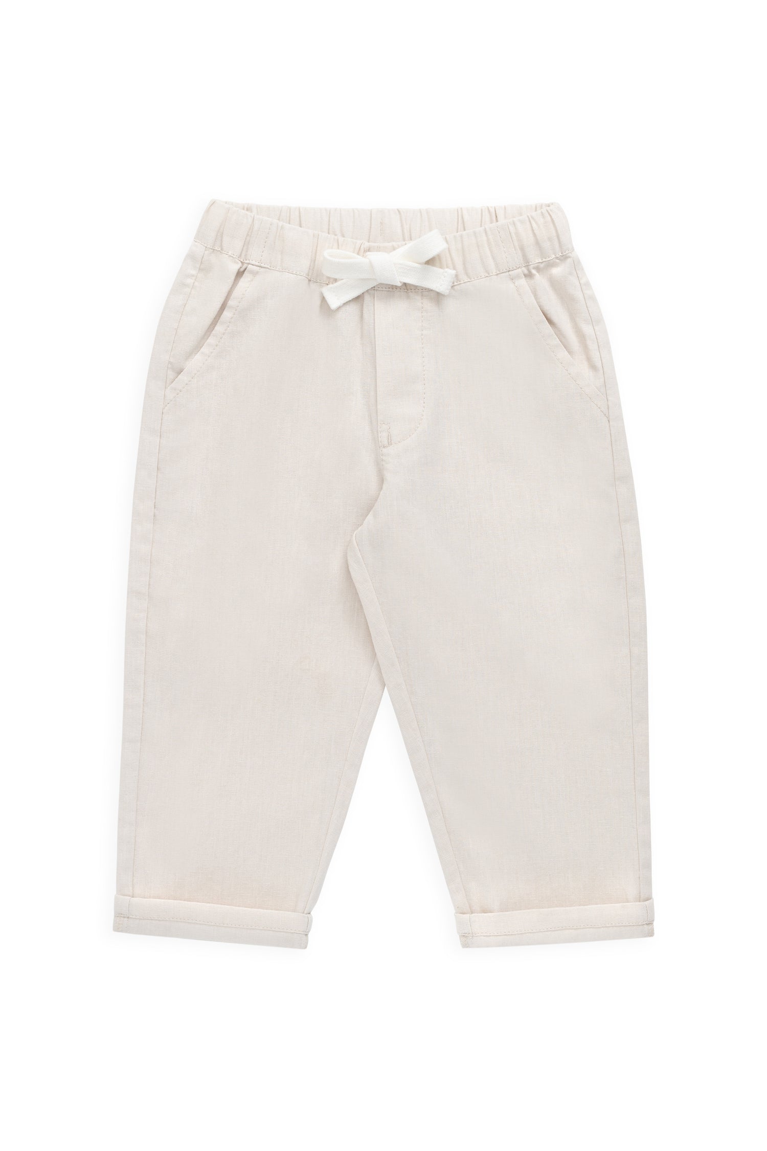 Jamie Kay Ali Linen/Cotton Pant - Natural