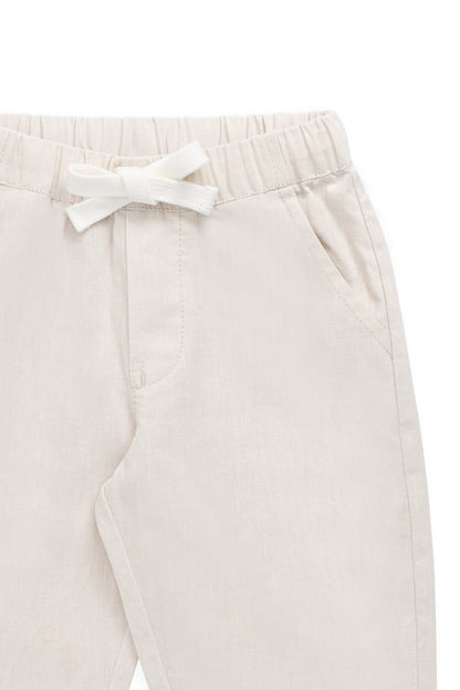 Jamie Kay Ali Linen/Cotton Pant - Natural