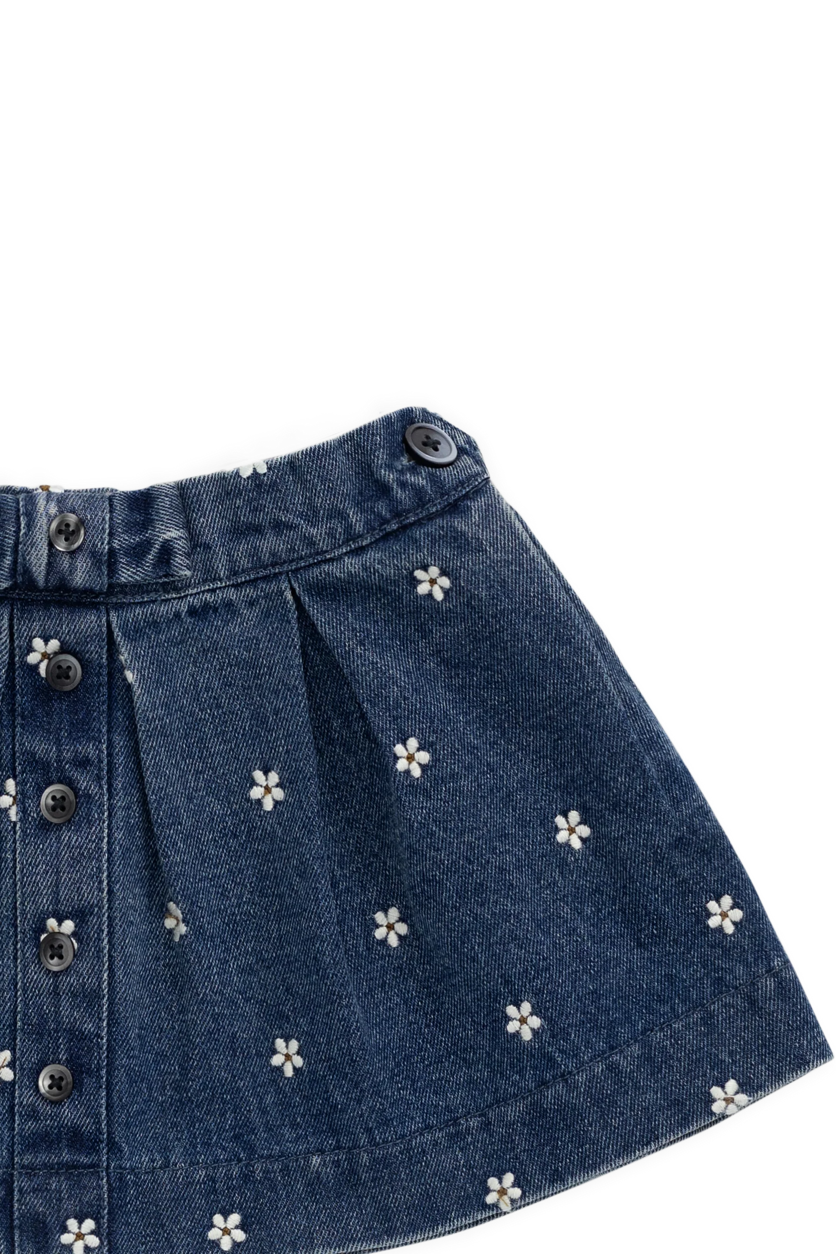 Jamie Kay Etta Skirt - Josie Floral Denim