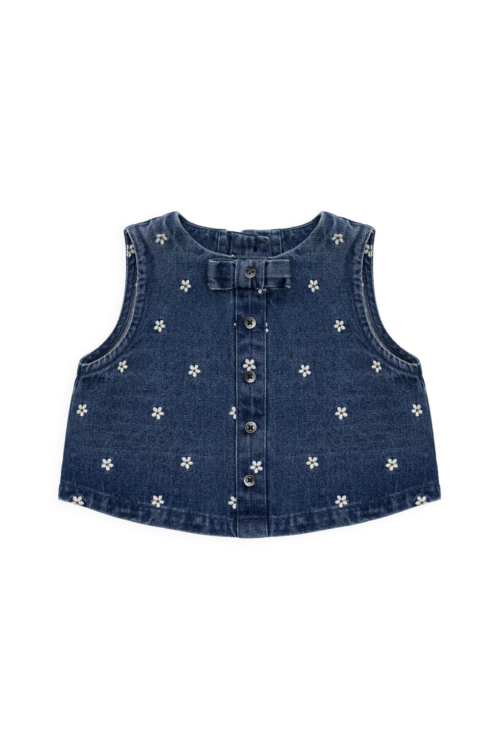 Jamie Kay Etta Top - Josie Floral Denim