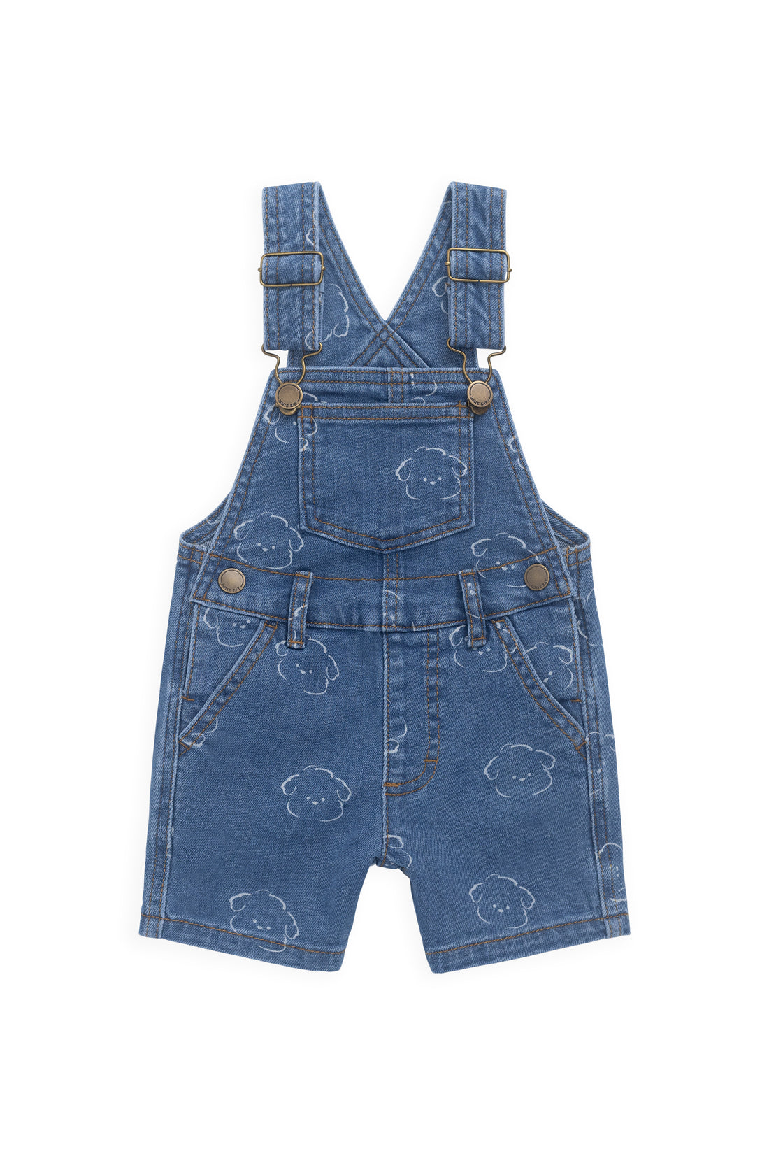 Jamie Kay Fenix Short Overalls - Haru Denim
