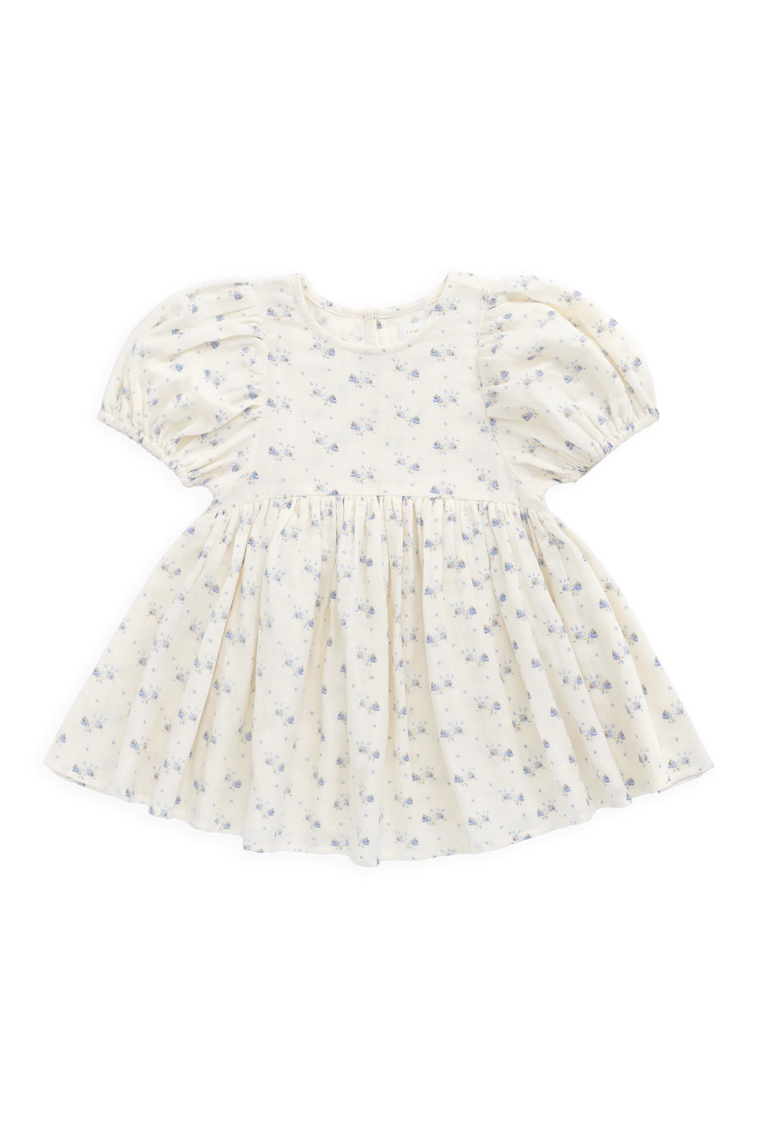 Jamie Kay Organic Cotton Muslin Frannie Dress - Molly Blue