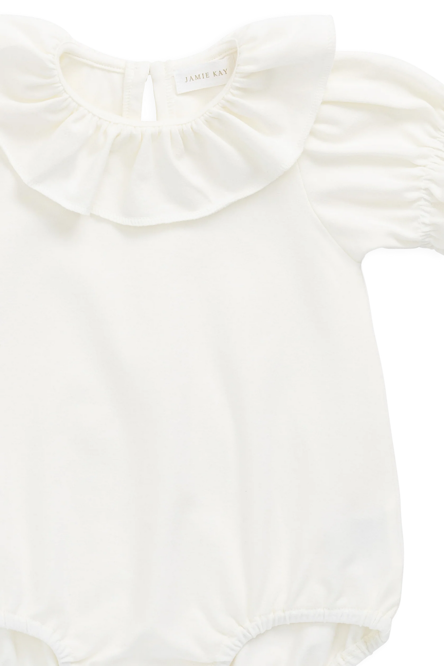 Jamie Kay Pima Cotton Livvy Bodysuit - Parchment