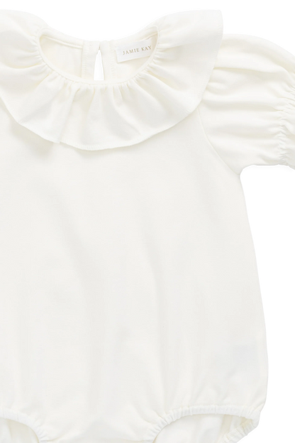 Jamie Kay Pima Cotton Livvy Bodysuit - Parchment