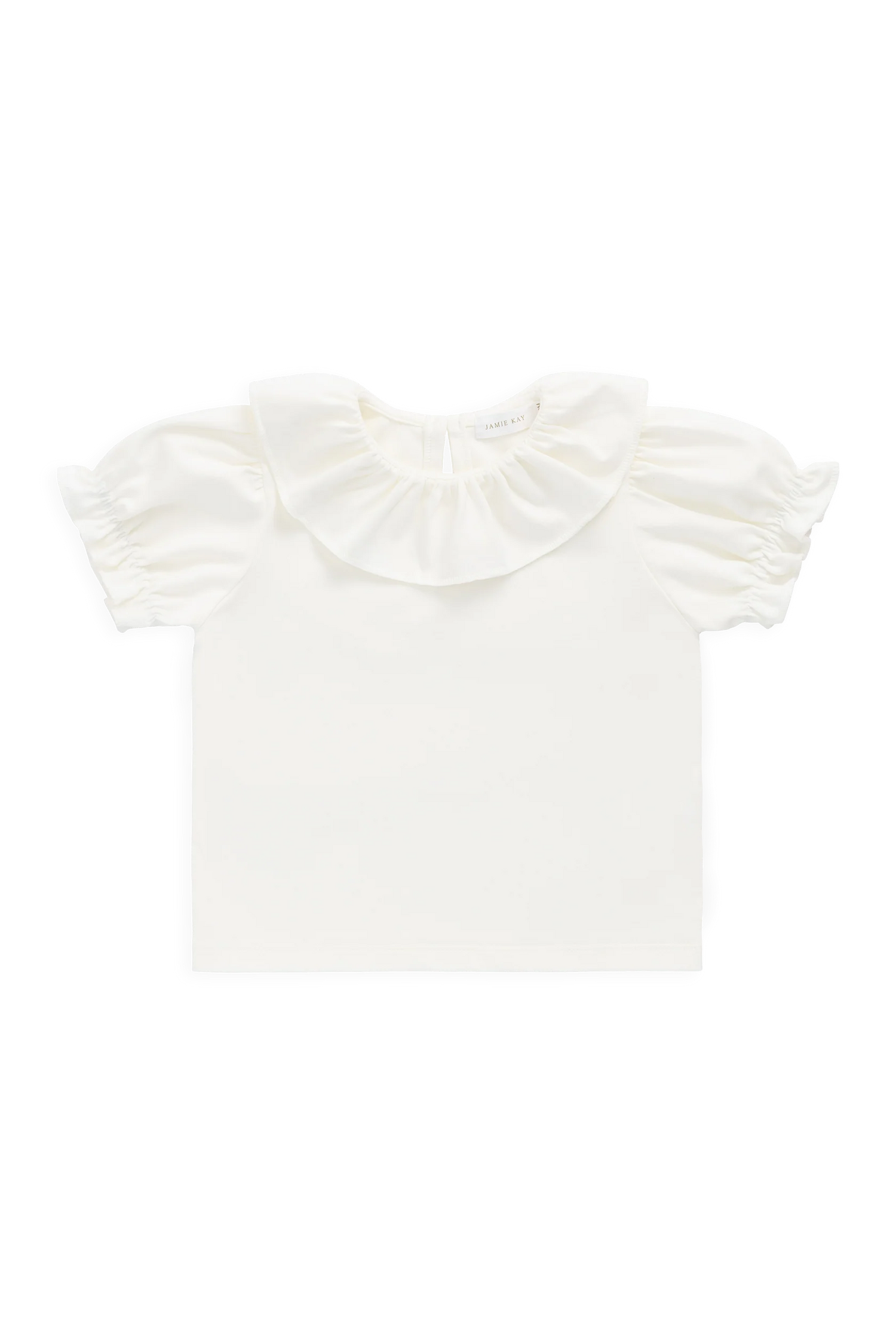 Jamie Kay Pima Cotton Livvy Top - Parchment
