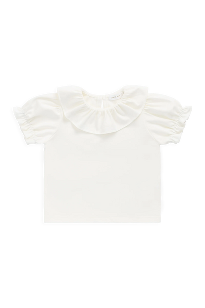 Jamie Kay Pima Cotton Livvy Top - Parchment