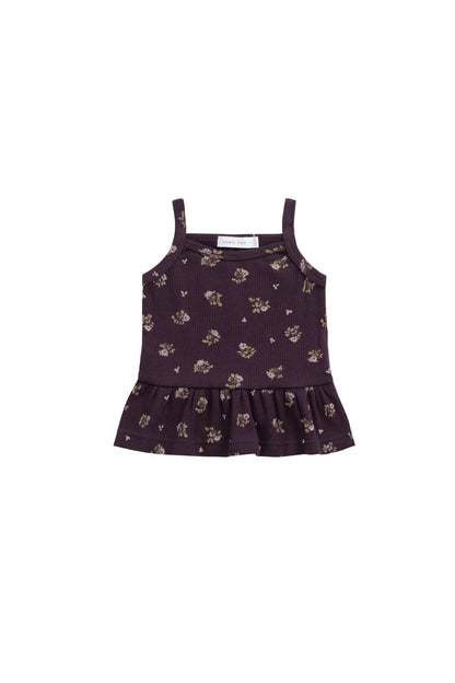 Jamie Kay Fine Rib Lillian Top - Simone Huckleberry