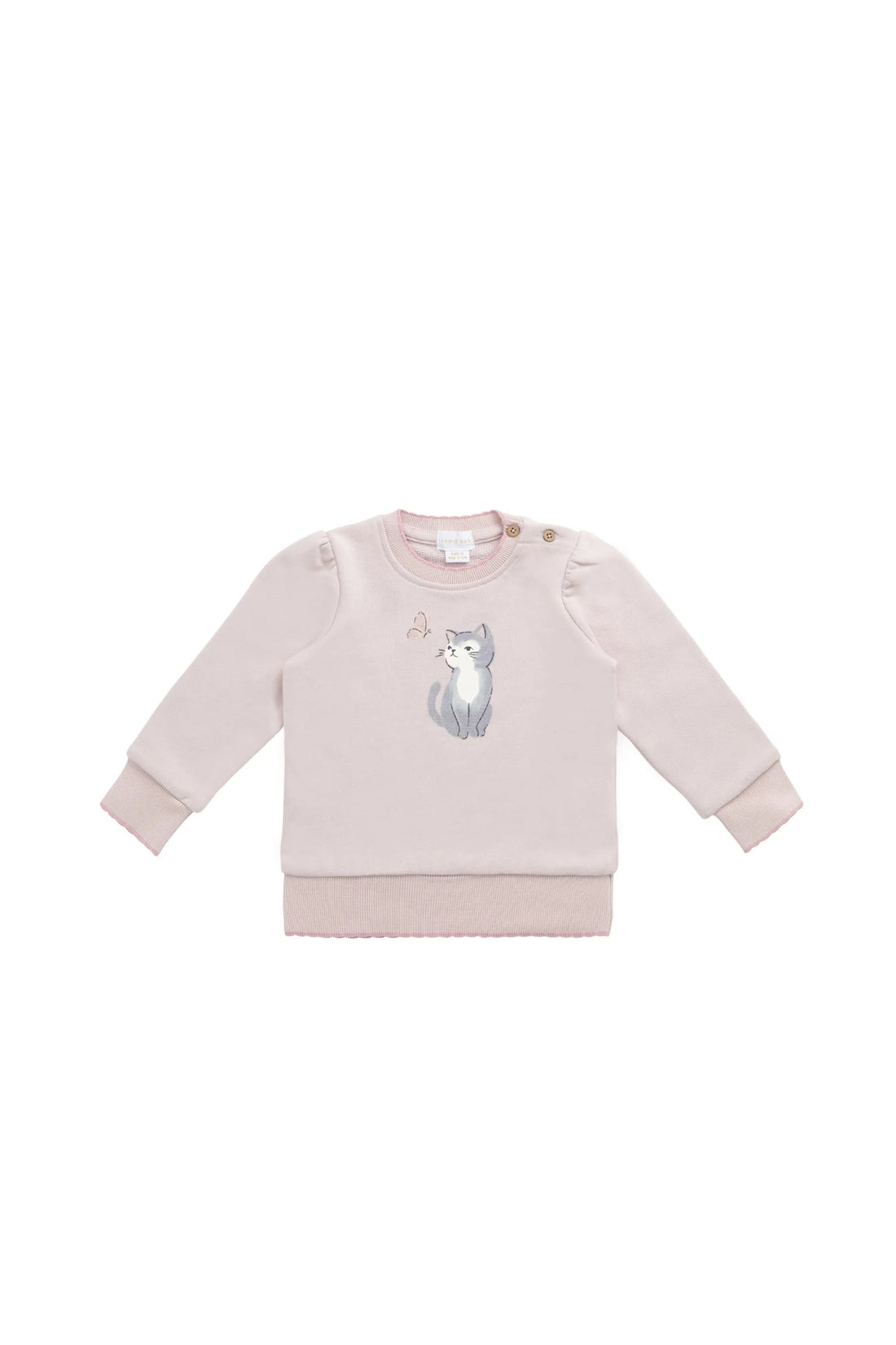 Jamie Kay Monroe Sweatshirt - Little Moon Soft Misty Rose
