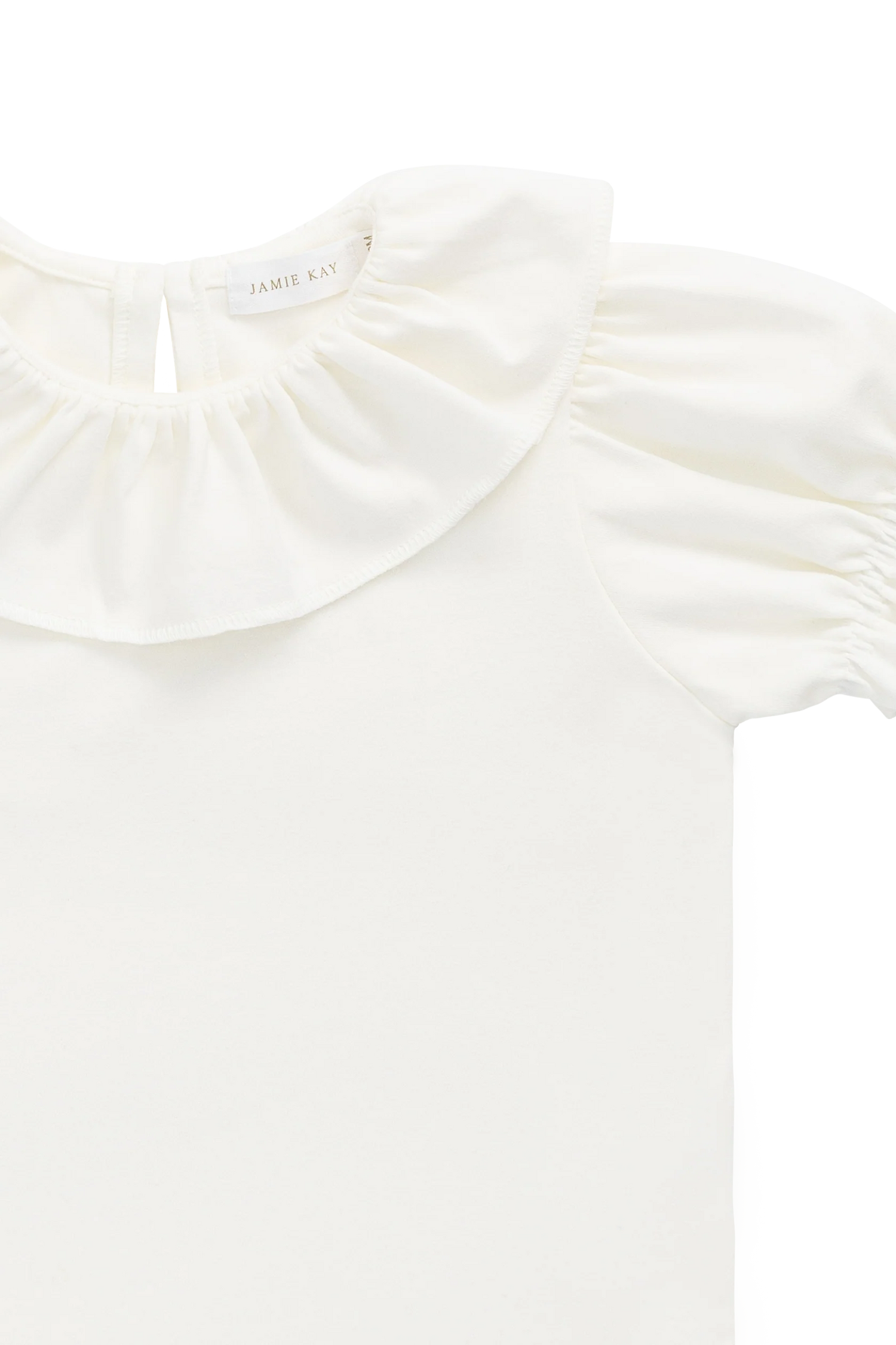 Jamie Kay Pima Cotton Livvy Top - Parchment