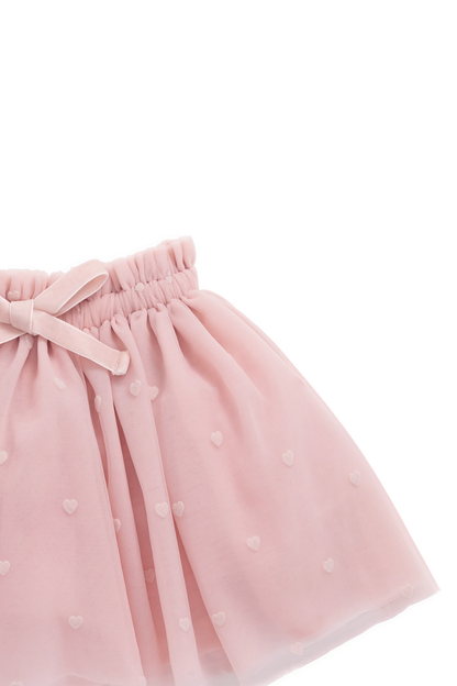 Jamie Kay Lottie Skirt - Petite Heart Carnation