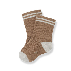 1+ in the Family Kody Socks (2-pack) - Biscotto